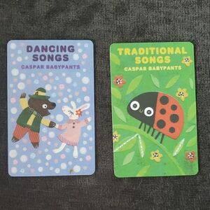 Caspar Babypants Dancing and Traditional Songs Yoto Cards